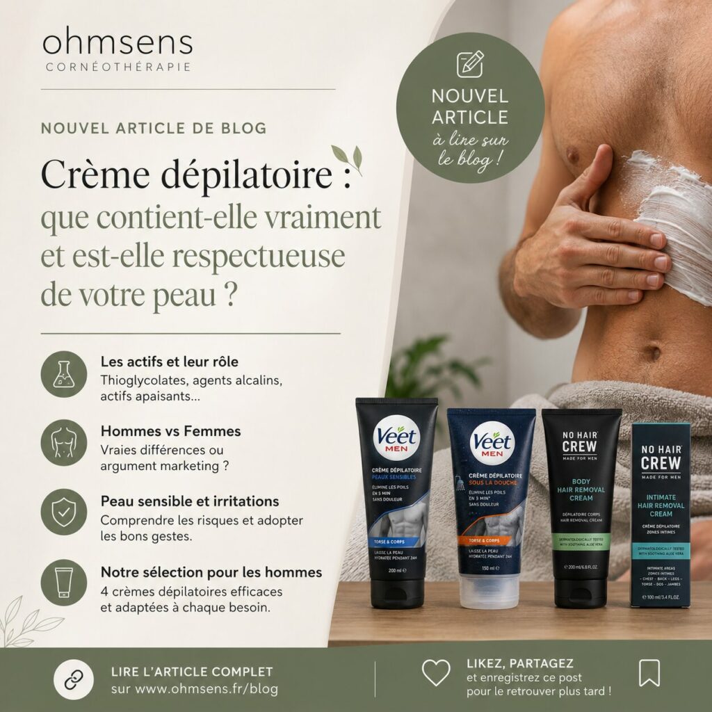 crème dépilatoire homme, composition crème dépilatoire, actif crème dépilatoire, crème dépilatoire danger pour la peau