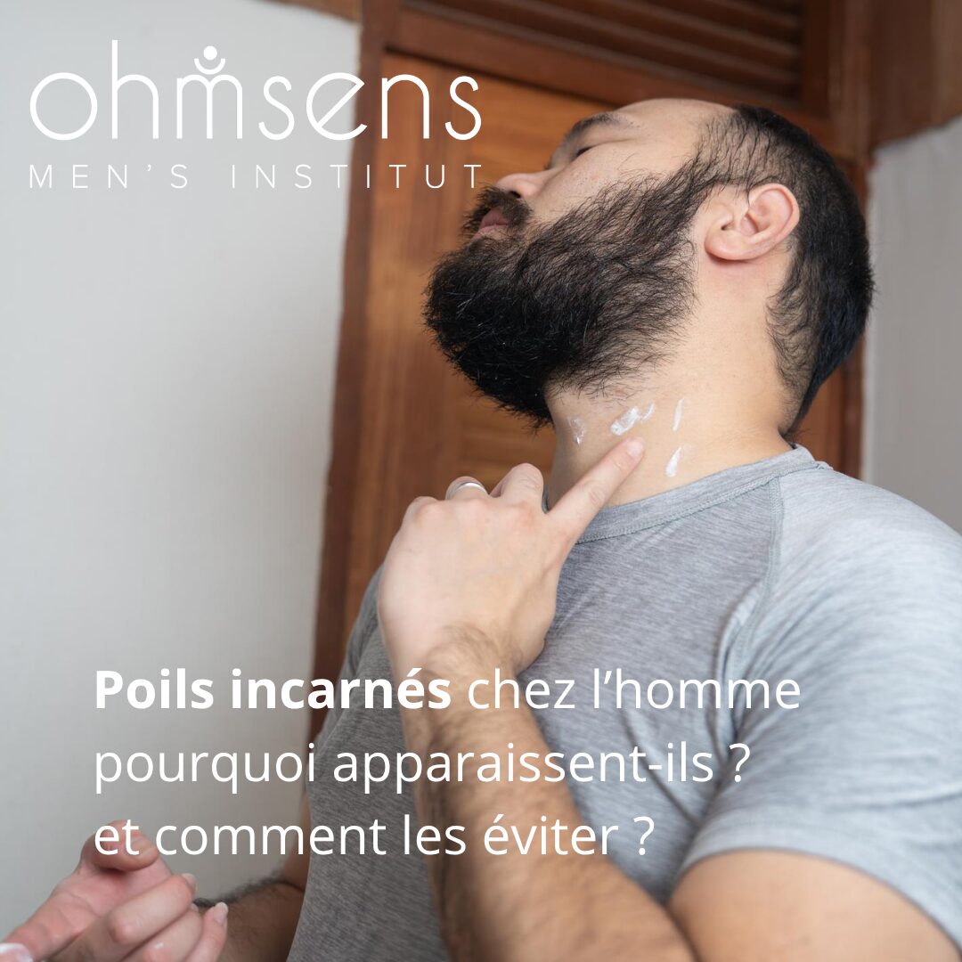 Poils incarnés chez l'homme